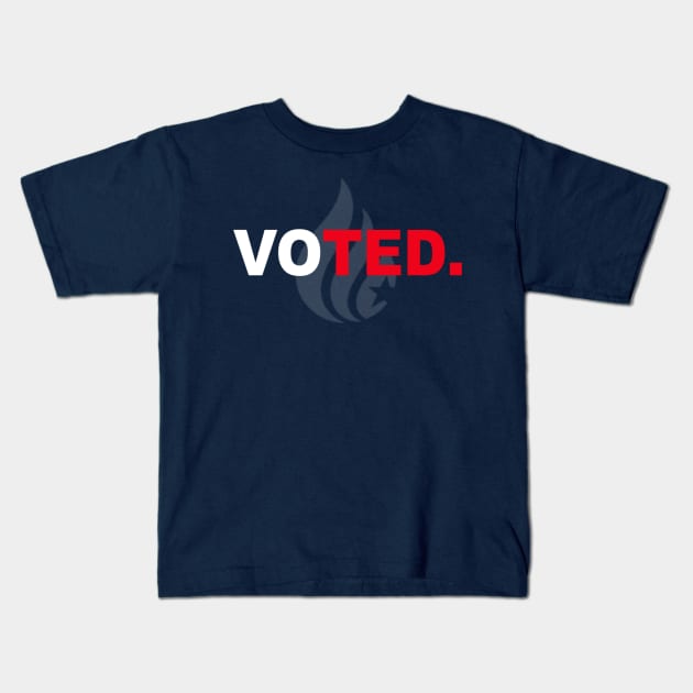 VO(TED) T-SHIRT Kids T-Shirt by UnitedforCruz